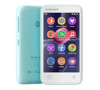 96GB MP3 Player with Bluetooth 5.0 and WiFi, Music Player with Spotify, Audible, Amazon Music, Pandora, Libby, Spotify Kids, 4" Touchscreen Android MP4 Player with HiFi Sound (Blue)