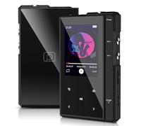96GB MP3 Player with Bluetooth 5.0, Phinistec Z6 Digital Audio Player with Loud Speaker, 2.4'' IPS Super Battery Life Music Player with FM Radio, E-Book, Music Alarm Support up to 256GB