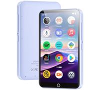 96GB MP3 Player with Bluetooth and WiFi, 4.02 Inch Touchscreen MP3 MP4 Player, Portable Android MP3 Player with Spotify, Audible, Amazon Music, Deezer, HiFi Music Player with Speaker, FM Radio