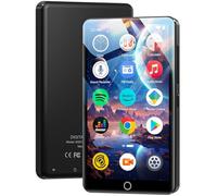 96GB MP3 Player with Bluetooth and WiFi, Portable 4.02 Inch Touchscreen MP4 Players, Android Kids MP3 Player with Spotify, Audible, Deezer, App Store, Digital HIFI Music Player with Speaker, up to 1TB