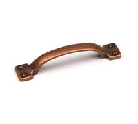 96mm Antique Copper Cupboard Handle Aged Rustic D-Bar Kitchen Cabinet Door Drawer Pull