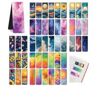96Pack Magnetic Bookmarks Bulk Book Marks for Reading Women Men,Multi