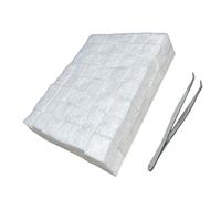 96Pcs Ceramic Wool Wicks Table Top Firepit Sponges Cotton Cores Small Ceramic Wool Wicks For Ethanol Fireplaces Fuels