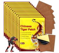 96pcs Pain Relief Patches, Tiger Patch for Neck and Shoulder, Chinese Pain Relief Plaster for Knee, Relief Patches up to 8h for Arthritis, Lumbar, Spine, Muscle & Joint, Penetrating Heat Action
