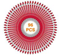 96PCS Personalised Pens Bulk with Name Free Engraving,Custom Ballpoint Pens with Stylus,Engraved Text Message Logo,Customised Gifts for Business,Graduation,Wedding,Birthday,Christmas-Black Ink