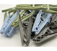 96pk Plastic Storm Grade Pegs For Washing Line | Strong Heavy Duty Laundry Pegs Clips Clothes | Extra Strong Grip, Weather-Resistant, Ideal for Drying Outdoors or Indoors (96 Pack Storm Pegs)