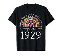 96th Birthday Born Making The World Better Place Since 1929 T-Shirt