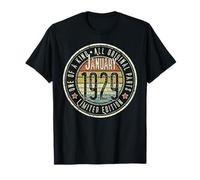 96th Birthday Vintage January 1929 Retro Limited Edition T-Shirt