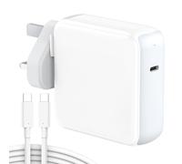 96W Mac Charger Compatible with MacBook Air MacBook Pro 13 14 15 16 inch 2024 2023 2022 2021 2020, M1 M2 M3 Mac Laptop, iPad M4 M2, Type C Fast Power Adapter with 2M/6.6FT MacBook Charger Cable USB C