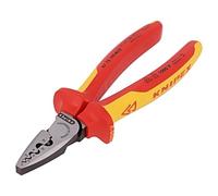 97 78 180 Tool: for clamping non-insulated wire end sleeves 180mm KNIPEX