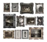 97 Decor Dark Vintage Animal Prints, Gothic Pictures, Moody Fox Art, Cottagecore Posters, Dark Forest Decor for Bedroom and Home Office