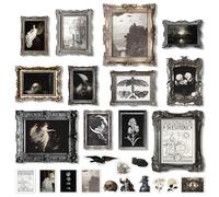 97 Decor Gothic Home Aesthetic - Dark Academia Wall Art, Witchy Pictures, Goth Room Decor, Moody Posters, Vintage Spooky Prints for Bedroom (8x10 Unframed)
