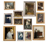 97 Decor Gothic Victorian Decor for Home - Antique Victorian Wall Decor, Dark Victorian Pictures for Wall, Vintage Ladies Portrait Poster Print, Moody Maximalist Bedroom Decorations (8x10 Unframed)