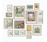 97 Decor LARGE 11x14 Sage Green Wall Art Prints - Sage Green Posters For Room Aesthetic Pictures, Cozy Boho Paintings Matisse Wall Art, Eclectic Gallery Wall Decor For Bedroom Dorm Decorations