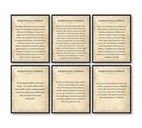 97 Decor Ralph Waldo Emerson Quotes Wall Art - Inspirational Literary Quotes Wall Decor, Finish Each Day Success Quote Literary Posters, Ralph Waldo Emerson Poem Prints for Classroom (8x10 UNFRAMED)
