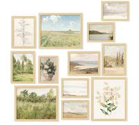 97 Decor Vintage Posters for Room Aesthetic - Vintage Wall Art Prints, French Country Decor, Farmhouse Eclectic Home, Gallery Landscape Art Pictures for Cottagecore Bedroom Kitchen Bathroom (UNFRAMED)