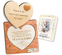 97 Decor Will You Be My Godfather Proposal Gifts - God Father's Proposal Gifts, Uncle Godfather Gifts from Godchild, Baptism Gift for God Father from Godson, God Dad Present Asking Card