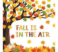 97 Pcs Fall Tree Bulletin Board Decorations Maple Leaves Pumpkin Paper Cutouts Fall is in The Air Bulletin Board Cutouts Classroom Tree Decor with Glue Points for Home Classroom Wall Chalkboard Decor