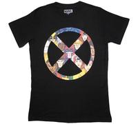 ´97 X Badge T-Shirt X-Men Black M