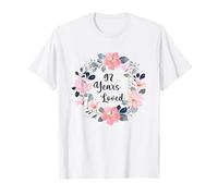 97 Years Loved 97th Birthday Floral 97 Year Old Men Women T-Shirt