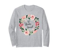 97 Years Loved Women Men 97 Years Old 97th Birthday Long Sleeve T-Shirt