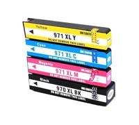 970XL 971XL Ink Cartridge, Compatible with HP, X476dw X451dw | For X576dw X551dw X451dn, Bk 10000 pages, C M Y 7000 pages(971XL-1PCS Magenta)