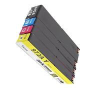 972A 972X Ink Cartridge Compatible with HP PageWide X352dw X377dw X452dn | High-yield replacement ink cartridge Compatible with HP PageWide printers - reliable, crisp prints.(1PC 972A-Y)