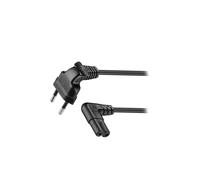 97348 cable 1.5 m black PVC 250V Goobay