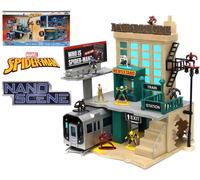 97402 Marvel Spider-Man Daily Bugle Nano Scene Diorama