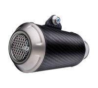 9790 - Universal exhaust muffler LeoVince LV-10 Carbon Ø 54