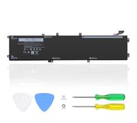 97WH 6GTPY Laptop Battery Compatible with Dell XPS 15 9550 9560 9570 7590 Vostro 7500 7590 4GVGH 1P6KD 5XJ28 GPM03 P56F Inspiron 15 7500 7501 7590 7591 Precision 5520 5530 5540 5510 6-cell