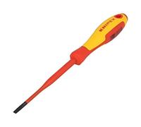 98 20 40 SL Screwdriver insulated flat 4x0.8mm L. blades: 100mm 1kVAC KNIPEX