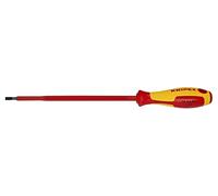 98 21 45 Screwdriver insulated flat 4.5x0.8mm L.Blades: 180mm KNIPEX