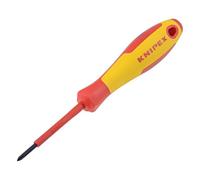 98 24 00 Screwdriver insulated Phillips PH0 L. Blades: 60mm 1kVAC KNIPEX