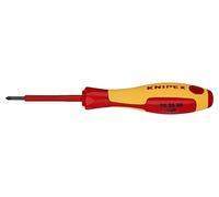 98 25 00 Screwdriver insulated Pozidriv® PZ0 L. Blades: 60mm 1kVAC KNIPEX