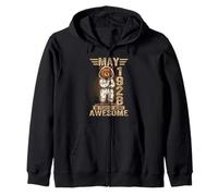 98 Year Old May 1928 Teddy Bear 98th Birthday Women Zip Hoodie