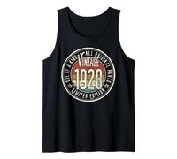 98 Years Old Vintage 1928 Limited Edition 98th Birthday Tank Top