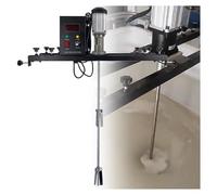 980W Paint Stirring Machine, IBC Air Agitator Paint Mix Tool, Speed Adjustment, for Viscous Liquid Ink Dye Chemicals