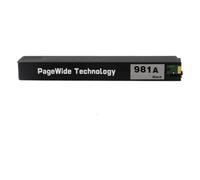 981/981A High-Yield Color Ink Cartridge Set - Compatible for HP PageWide Enterprise 556 586 E58650 E55650 Series (556xh, 556dn, 586dn, 586f, 586z)(1PCS Black)