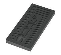 Wera Empty Foam Insert Tray for 9720 1/4" Drive Socket Set