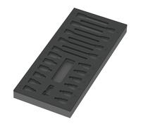 Wera Empty Foam Insert Tray for 9723 3/8" Drive Socket Bit Set