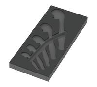 Wera Empty Foam Insert Tray for Joker 6004 Adjustable Spanner Set 1