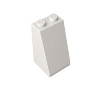 98560 Slope Brick 75° 2x2x3 Sloped Brick 50 Pieces GDS-1404 Compatible with Lego Building Blocks Color:White