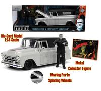 Jada Toys 1:24 Scale 1957 Chevrolet Suburban with Frankenstein Figure