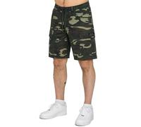 989Zé ENZO Mens Camo Cargo Shorts Casual Cotton Elasticated Waist Combat Half Pants with Pockets