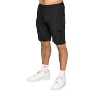 989Zé ENZO Mens Cargo Hiking Shorts Outdoor Lightweight Golf Casual Elasticated Waist Combat Half Pants EZS668_Shorts Black L