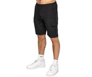 989Zé ENZO Mens Cargo Hiking Shorts Outdoor Lightweight Golf Casual Elasticated Waist Combat Half Pants EZS668_Shorts Black XL