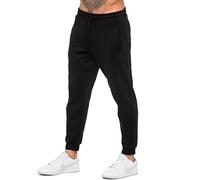 989Zé ENZO Mens Joggers Fleece Lined Soft Warm Sweatpants Regular Fit Tracksuit Bottoms Casual Trousers EZJG598 Jogger Black M