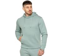 989Zé ENZO Mens Pullover Hoodie Long Sleeve Hooded Top Sweatshirt (UK, Alpha, M, Regular, Regular, Sage)