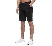 989Ze ENZO Mens Regular Fit Chino Shorts - 100% Cotton, Smart Casual, 10 Colours